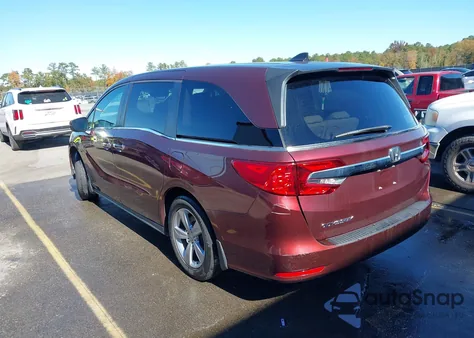 2019 Honda Odyssey Ex-L из США, поврежденный, VIN 5FNRL6H74KB057731